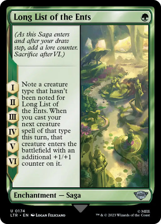 Long List of the Ents [The Lord of the Rings: Tales of Middle-Earth] - MTG Single