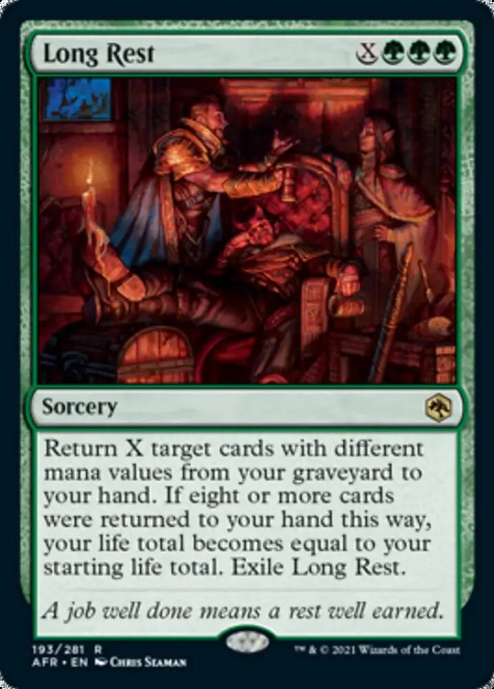 Long Rest [Dungeons & Dragons: Adventures in the Forgotten Realms] - MTG Single
