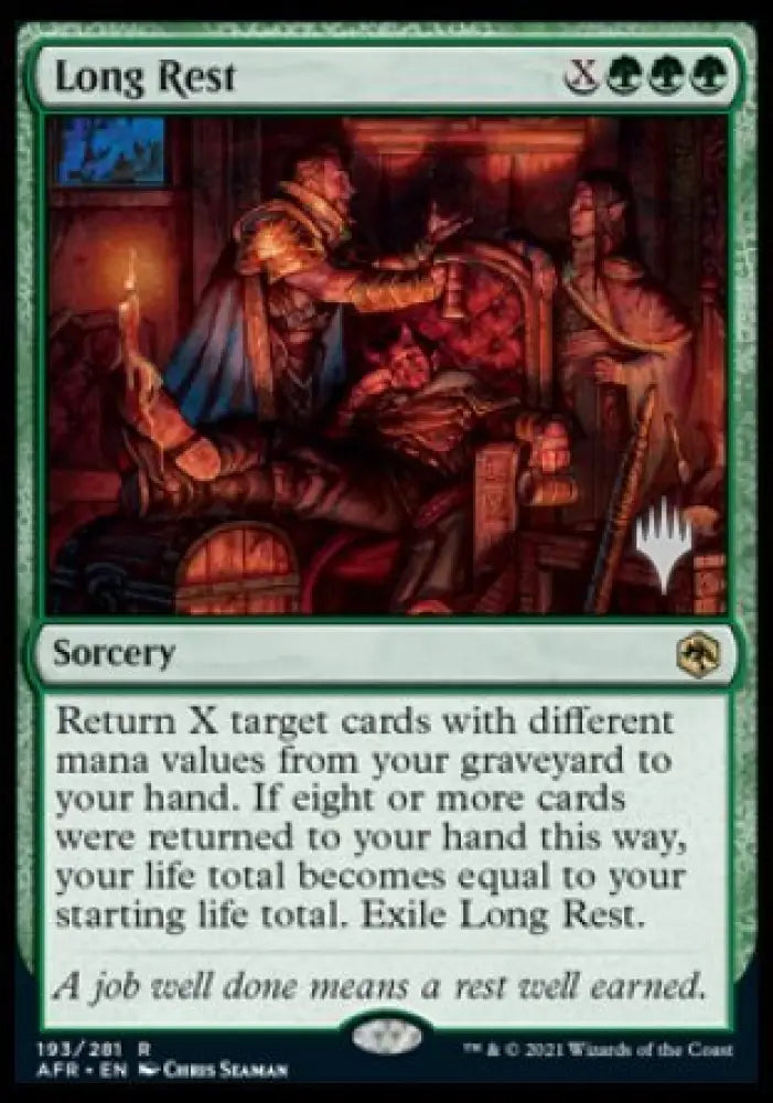 Long Rest (Promo Pack) [Dungeons & Dragons: Adventures in the Forgotten Realms Promos] - MTG Single