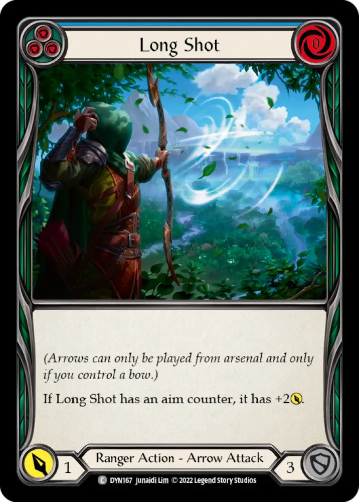 Long Shot (Blue) [Dynasty] - Flesh And Blood Single