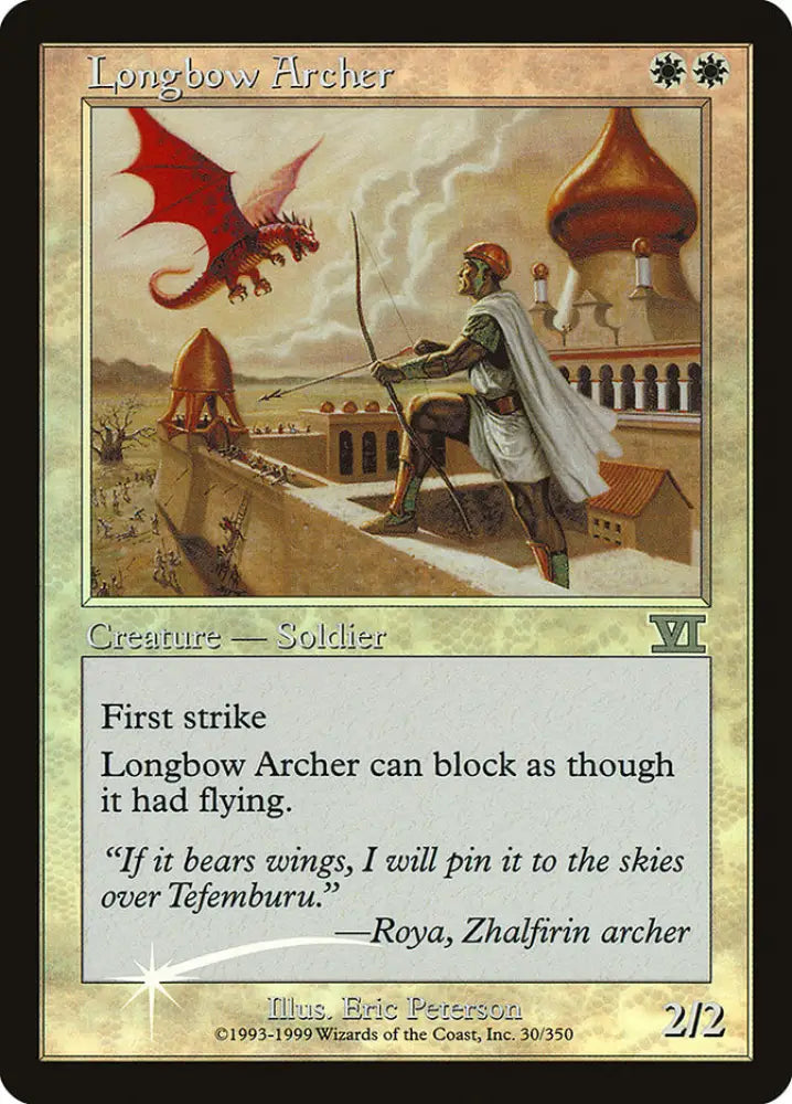 Longbow Archer [Friday Night Magic 2000] - MTG Single