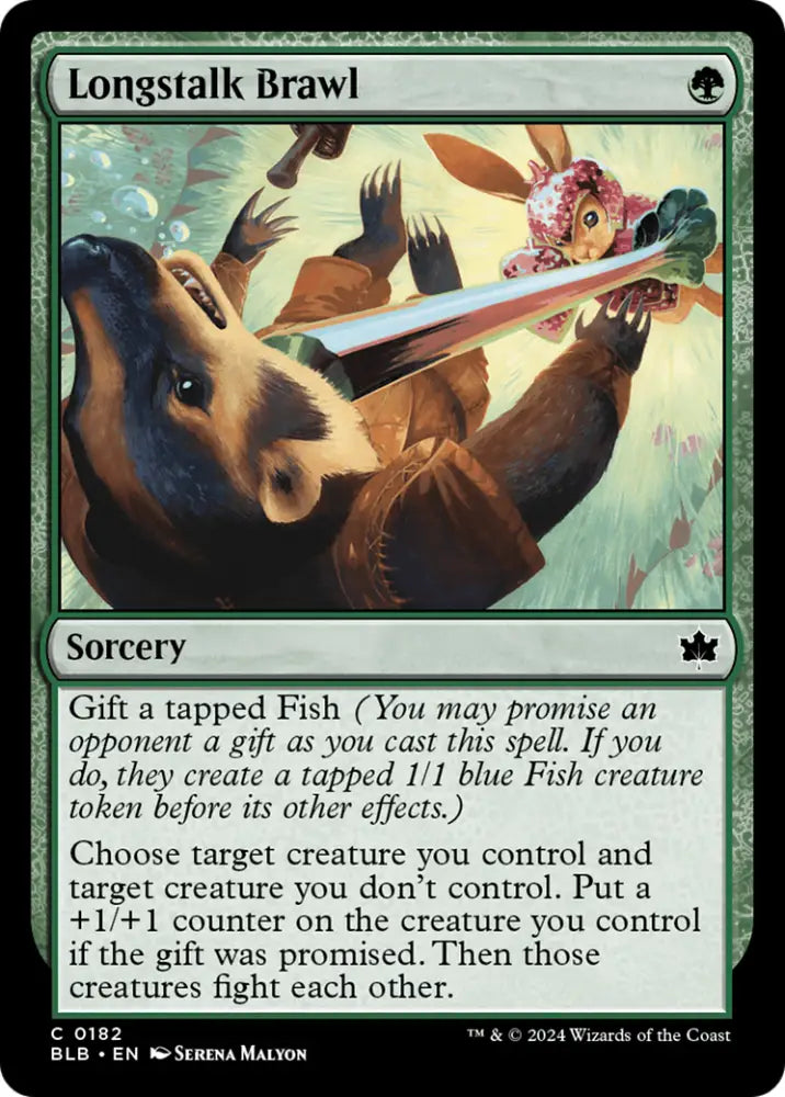 Longstalk Brawl [Bloomburrow] - MTG Single