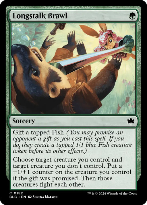 Longstalk Brawl [Bloomburrow] - MTG Single