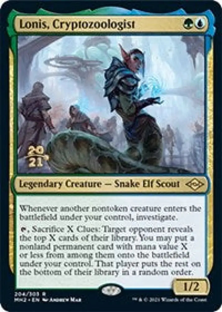 Lonis, Cryptozoologist (204) [Prerelease Cards]