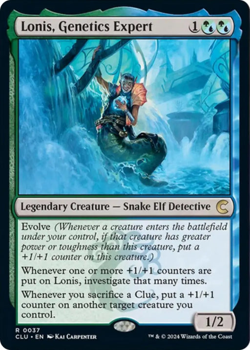 Lonis Genetics Expert [Ravnica: Clue Edition] - MTG Single