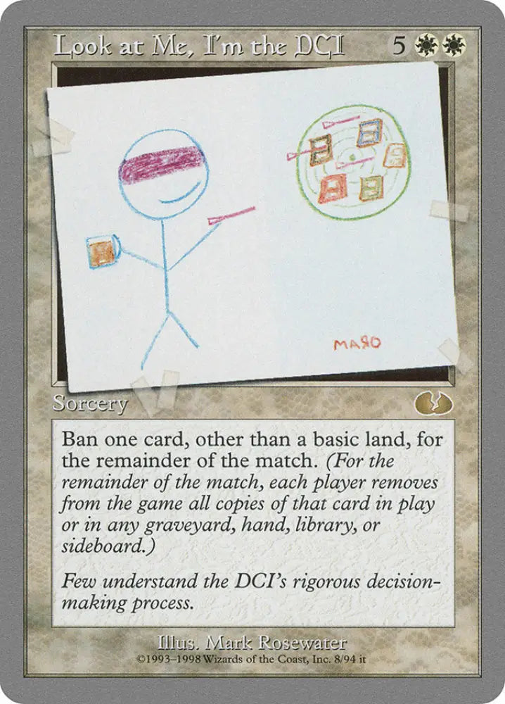 Look at Me I’m the DCI [Unglued] - MTG Single