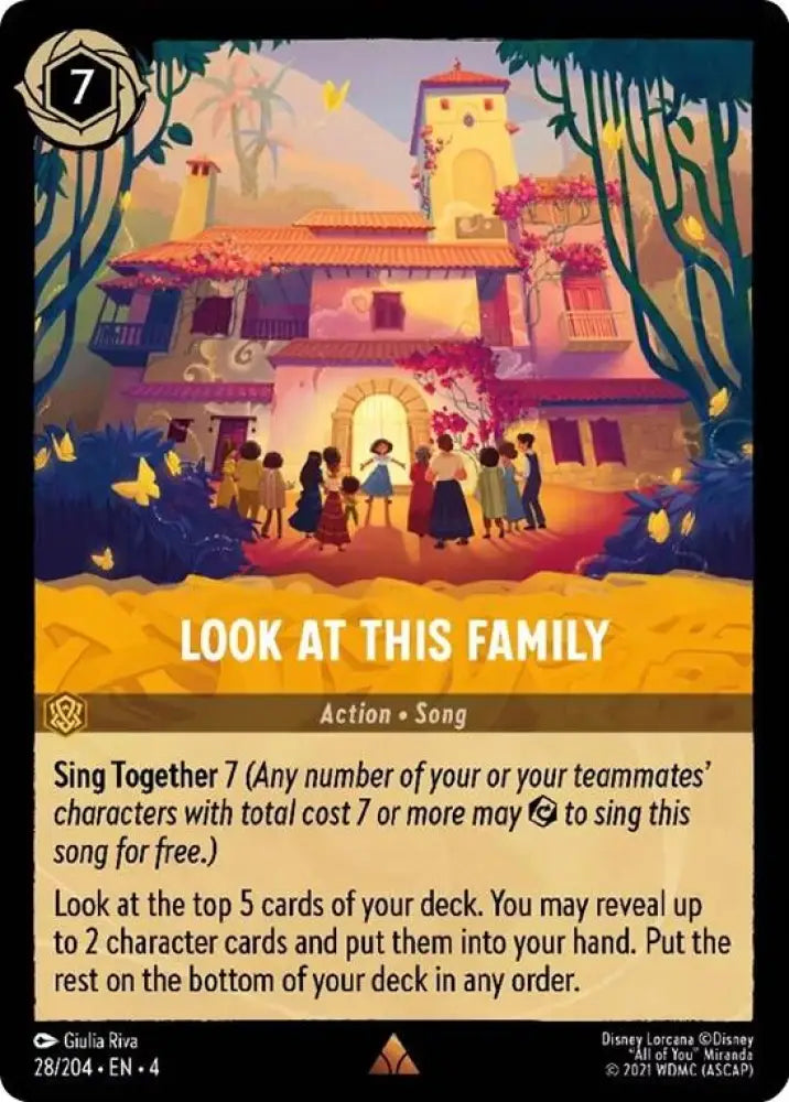 Look at this Family (28/204) [Ursula’s Return] - Lorcana Single