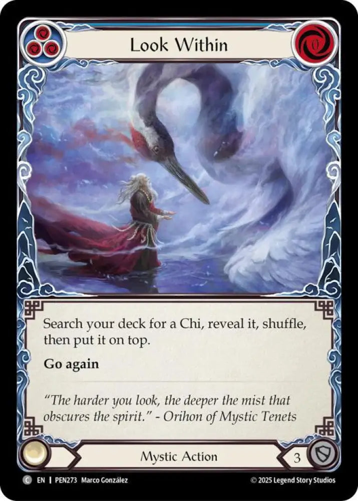 Look Within (Blue) (PEN273) [Compendium of Rathe]