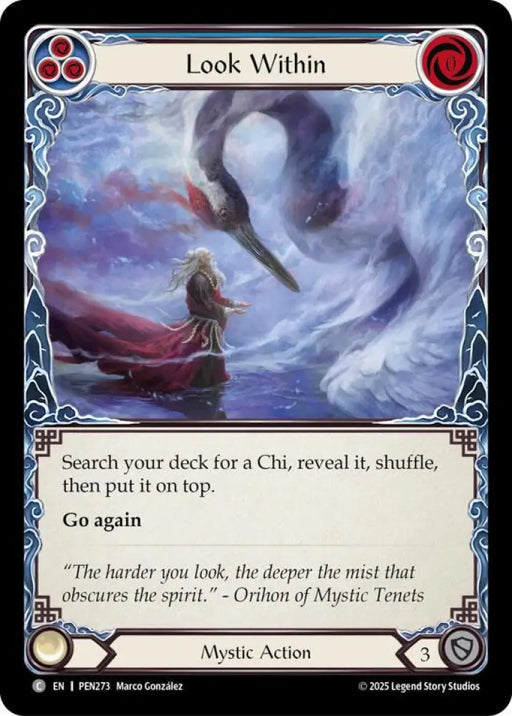 Look Within (Blue) (PEN273) [Compendium of Rathe]