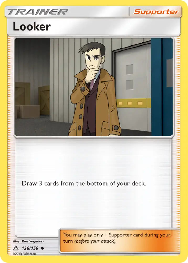 Looker (126/156) [Sun & Moon: Ultra Prism] - Pokemon Single