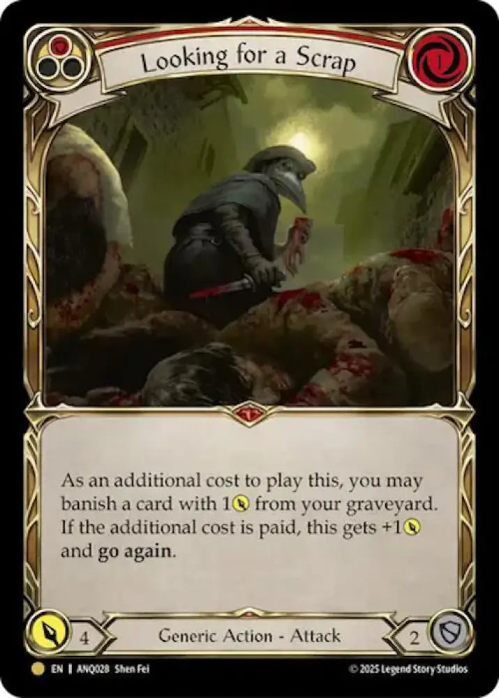 Looking For A Scrap (Red) (ANQ028) [Compendium of Rathe - Antiquity Pack]