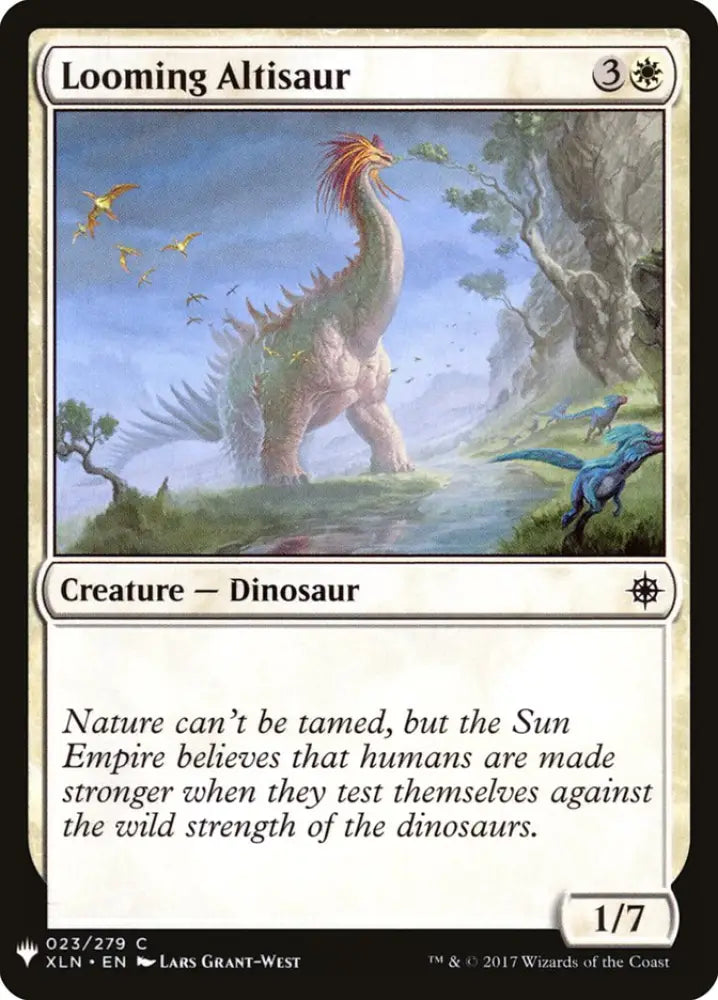 Looming Altisaur [Mystery Booster] - MTG Single