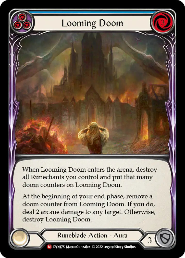 Looming Doom [Dynasty] - Flesh And Blood Single