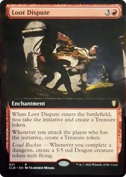 Loot Dispute (Extended Art) [Commander Legends: Battle for Baldur’s Gate] - MTG Single
