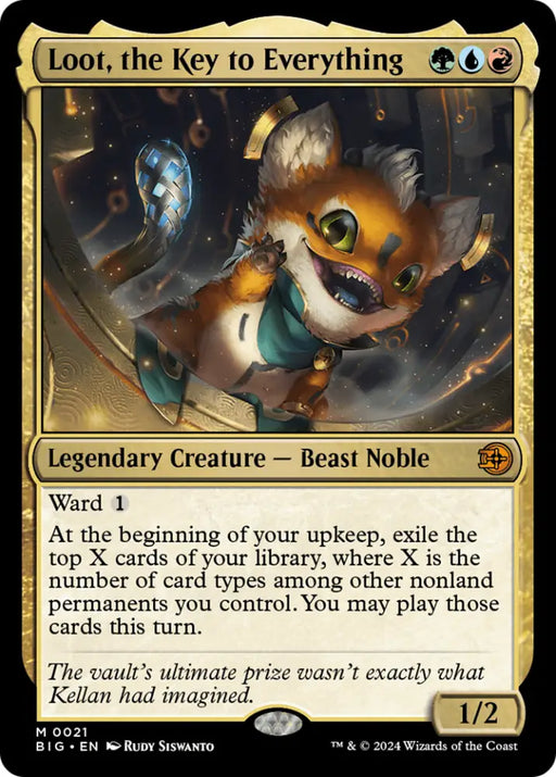 Loot the Key to Everything [Outlaws of Thunder Junction: The Big Score] - MTG Single