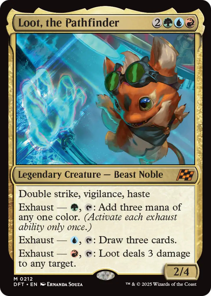 Loot the Pathfinder [Aetherdrift] - MTG Single
