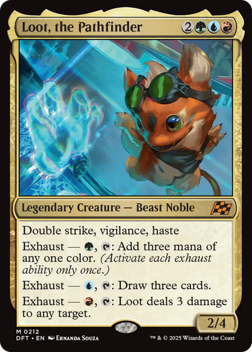 Loot the Pathfinder [Aetherdrift] - MTG Single