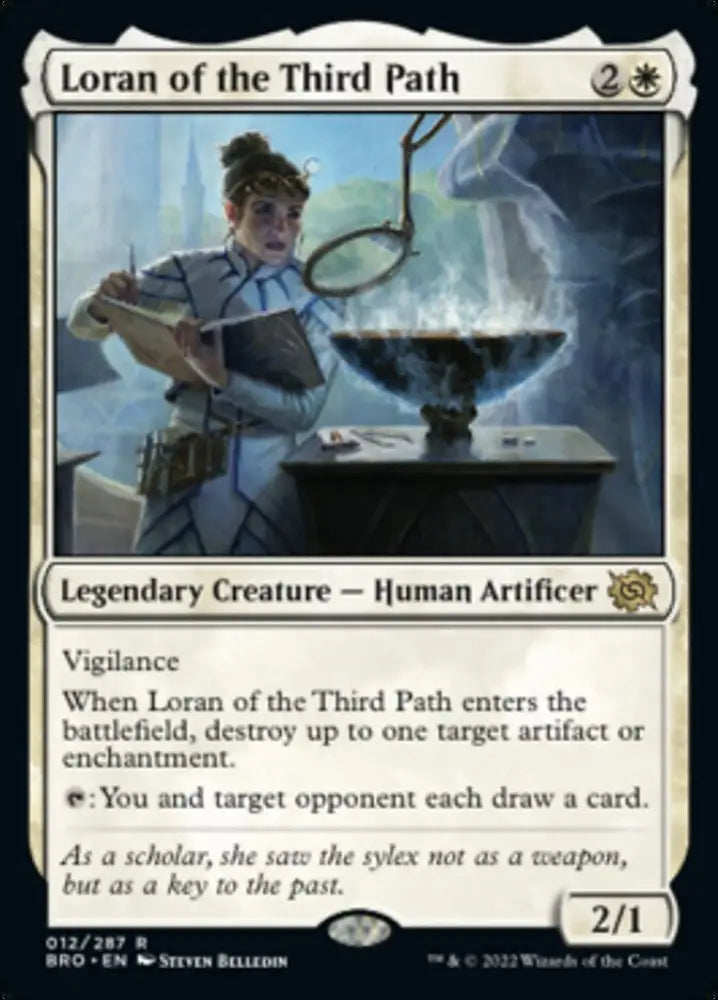 Loran of the Third Path [The Brothers’ War] - MTG Single