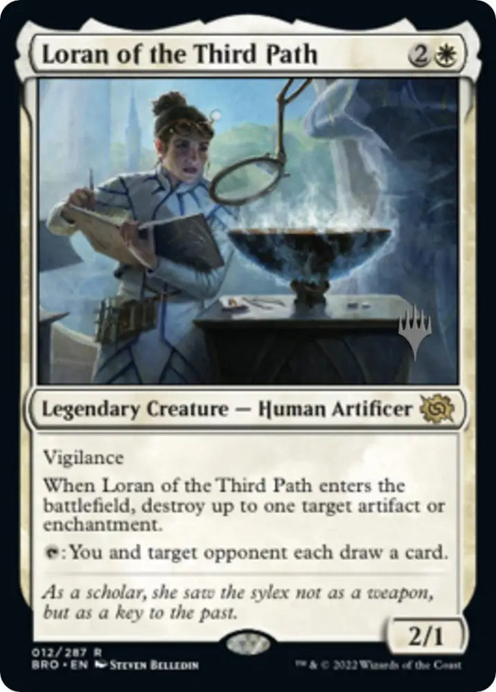 Loran of the Third Path (Promo Pack) [The Brothers’ War Promos] - MTG Single