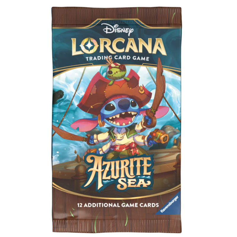 Disney Lorcana Azurite Sea Booster Pack