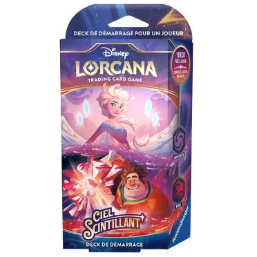 Lorcana Ciel Scintillant Deck de Démarrage Ruby & Améthyste (FRENCH)