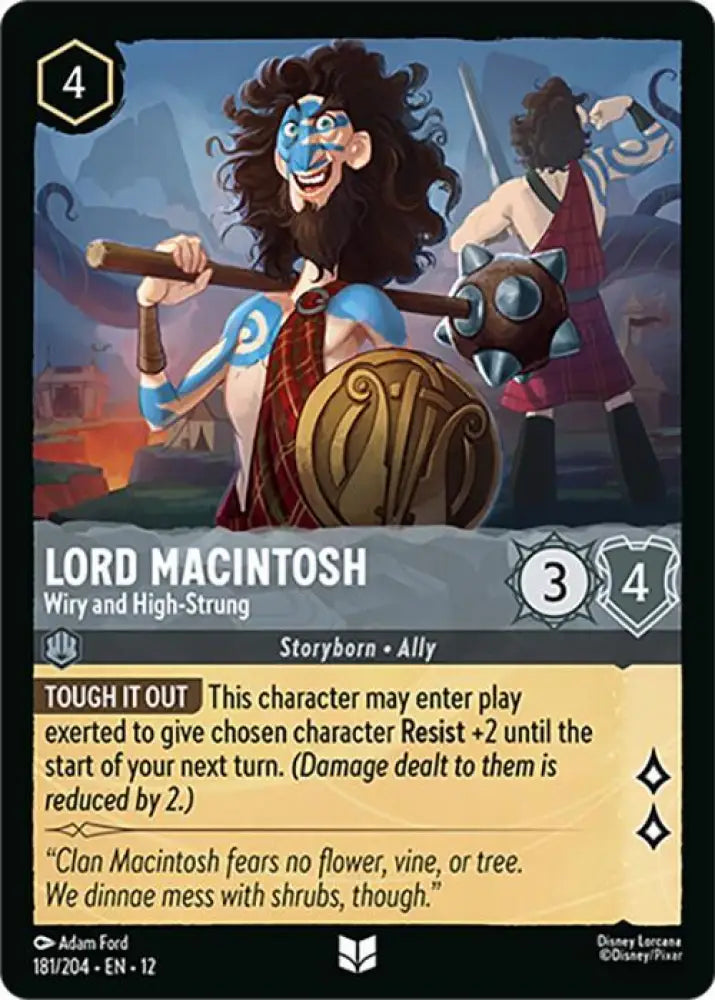 Lord Macintosh - Wiry and High-Strung (181/204) [Wilds Unknown]