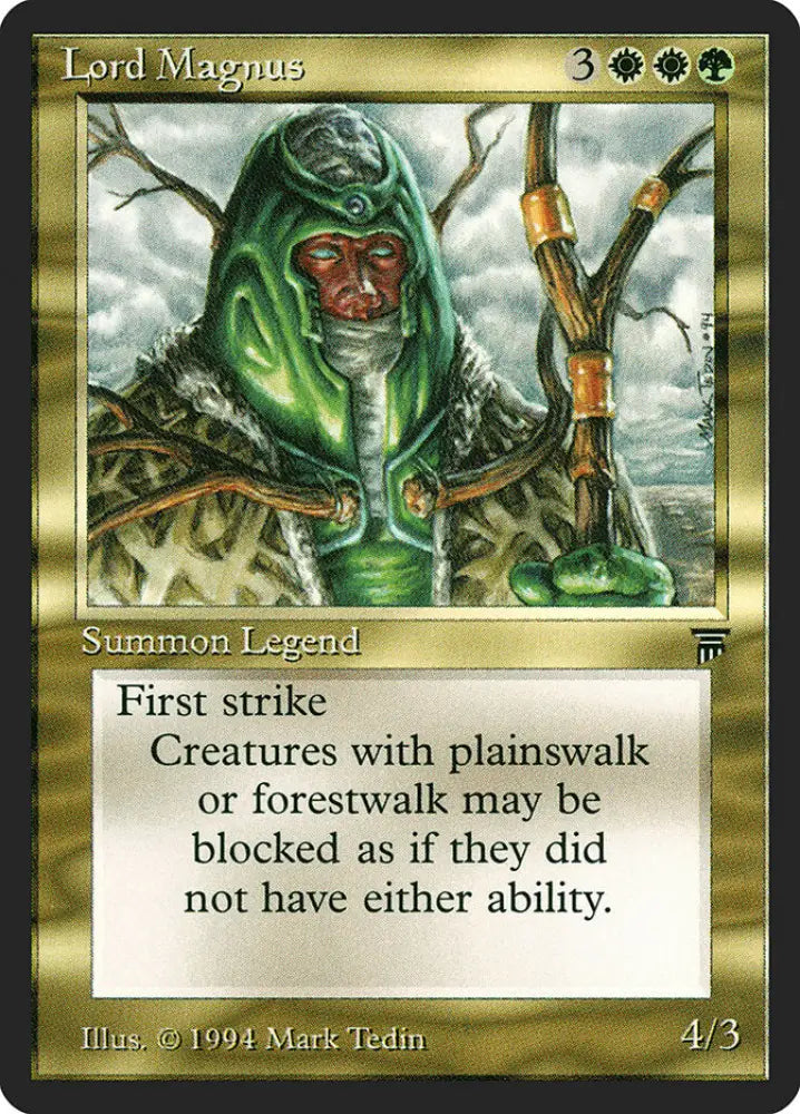 Lord Magnus [Legends] - MTG Single