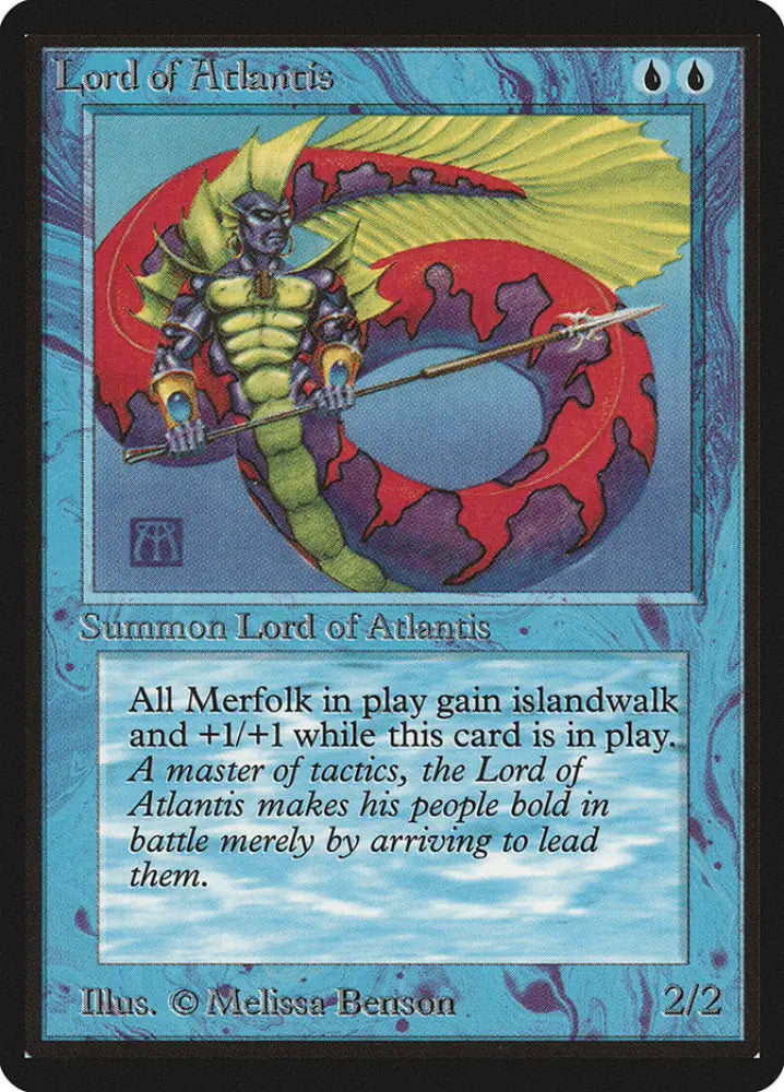 Lord of Atlantis [Beta Edition] - MTG Single