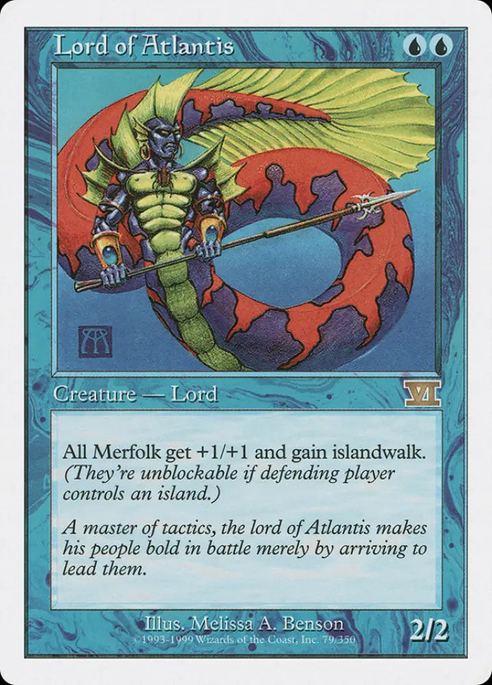 Lord of Atlantis [Classic Sixth Edition] - MTG Single