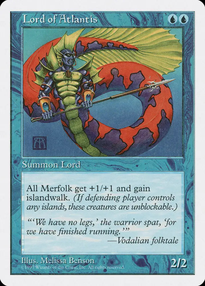 Lord of Atlantis [Fifth Edition] - MTG Single