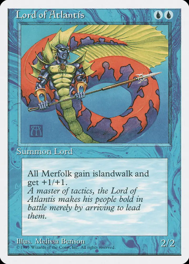Lord of Atlantis [Fourth Edition] - MTG Single