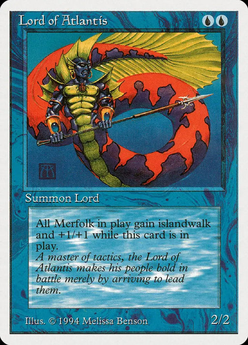 Lord of Atlantis [Summer Magic / Edgar] - MTG Single