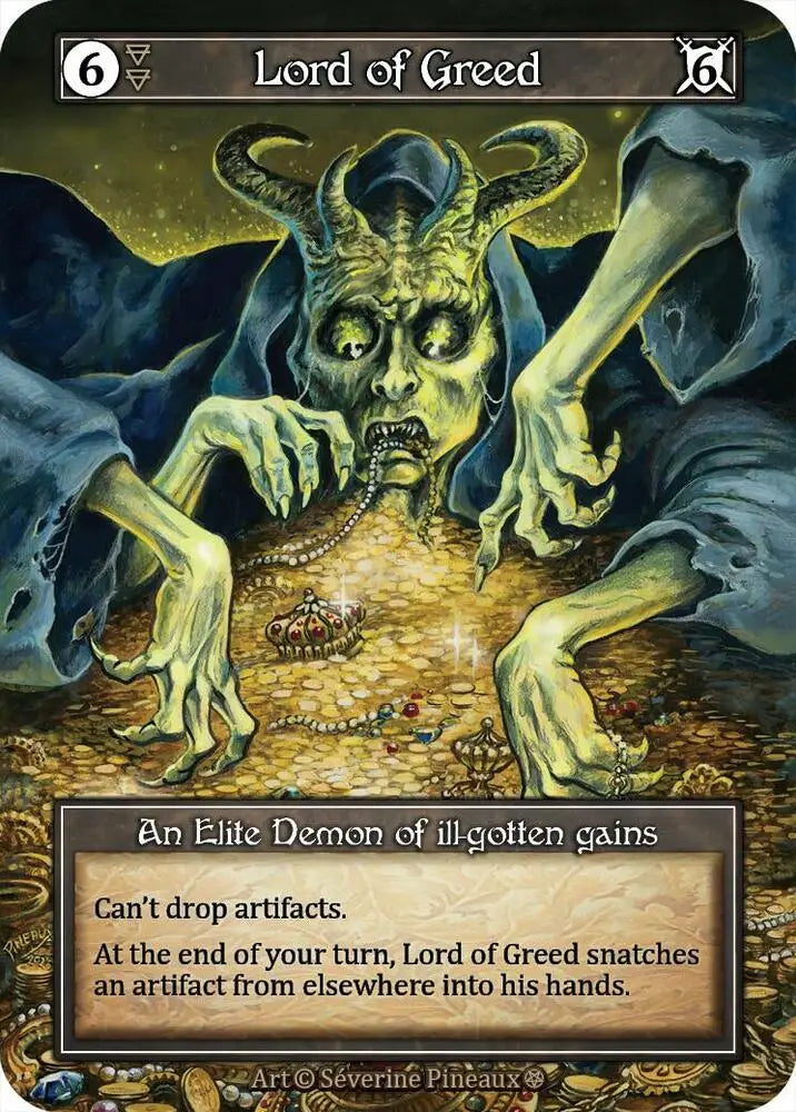 Lord of Greed (Foil) [Gothic]