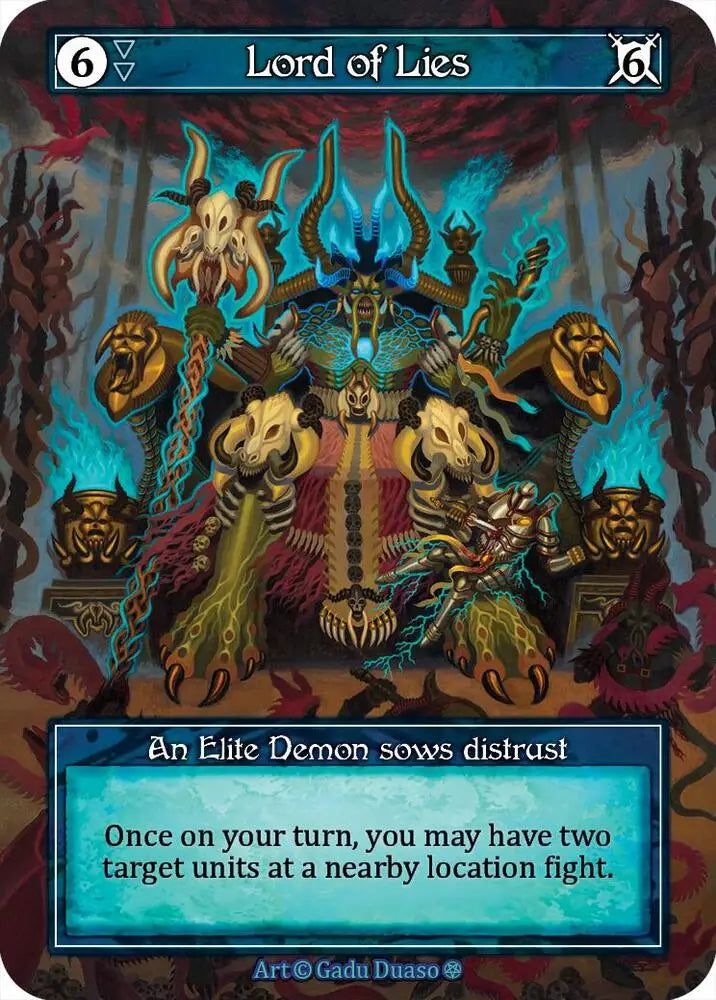 Lord of Lies (Foil) [Gothic]