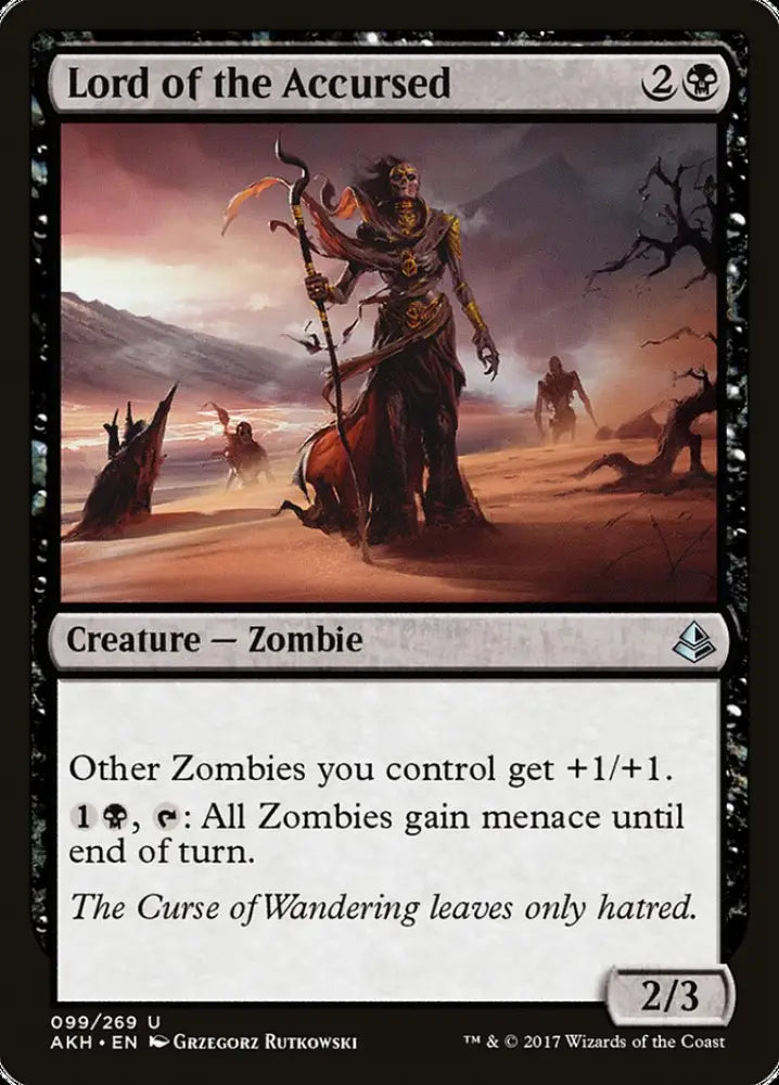 Lord of the Accursed [Amonkhet] - MTG Single