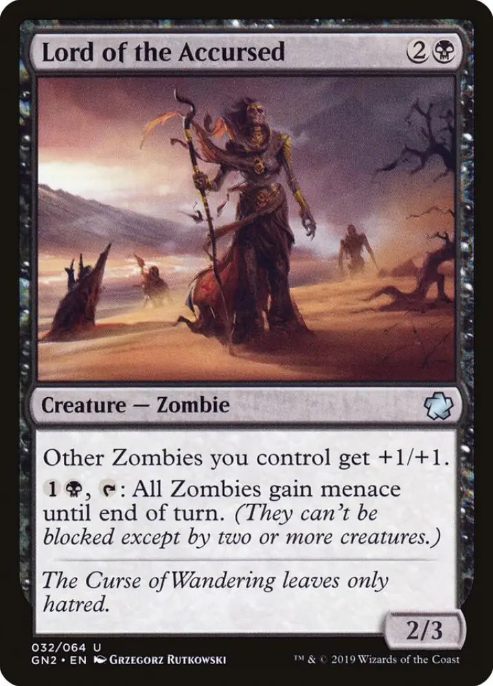 Lord of the Accursed [Game Night 2019] - MTG Single