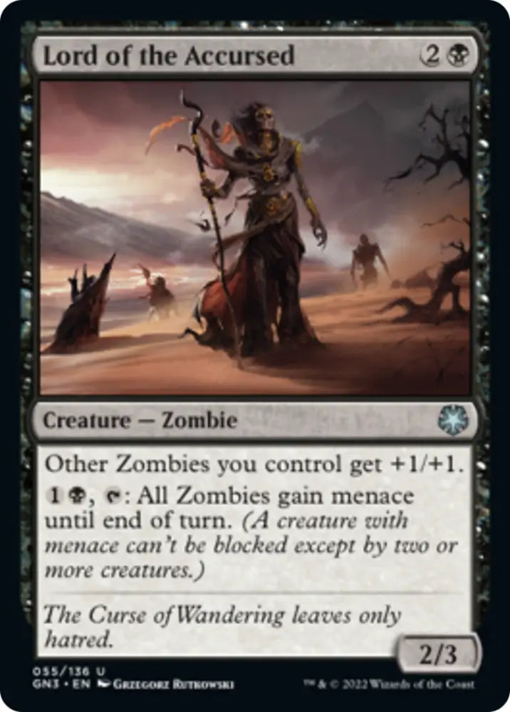 Lord of the Accursed [Game Night: Free-for-All] - MTG Single