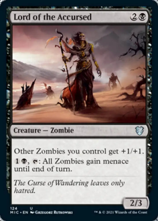 Lord of the Accursed [Innistrad: Midnight Hunt Commander] - MTG Single