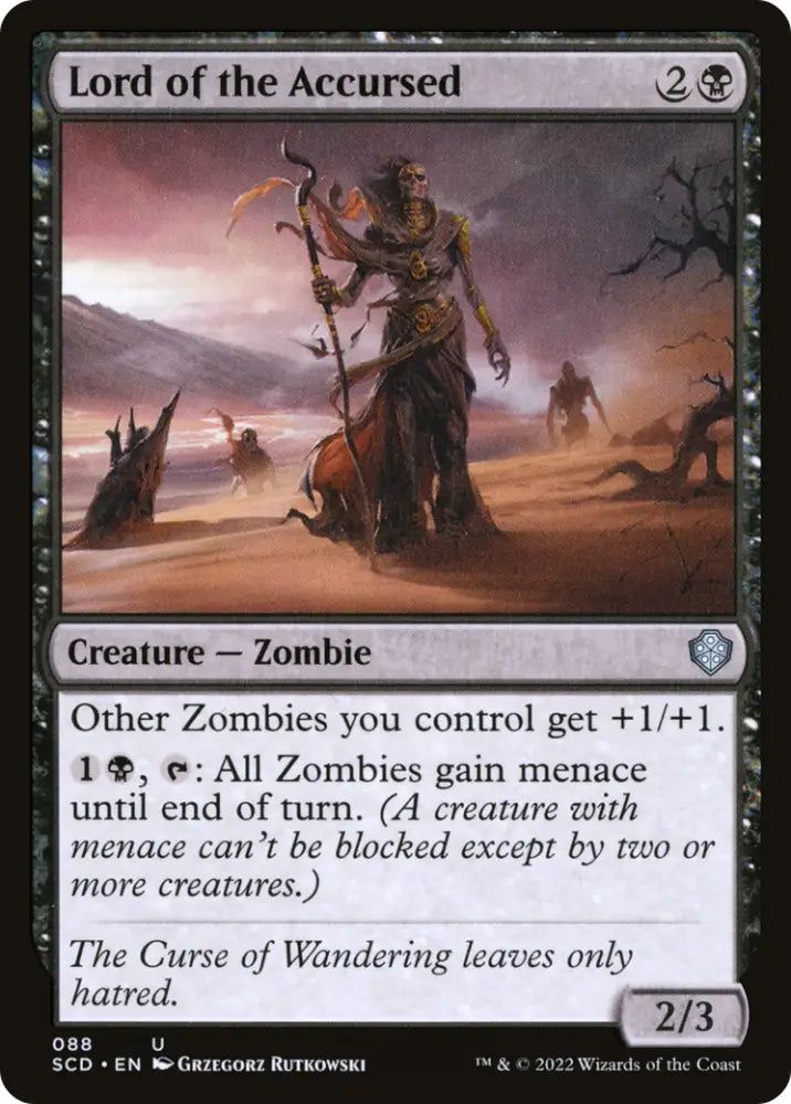 Lord of the Accursed [Starter Commander Decks] - MTG Single