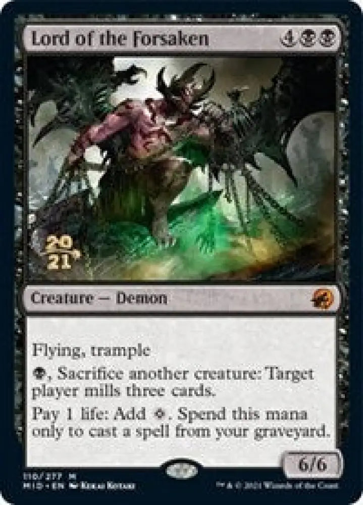 Lord of the Forsaken (110) [Prerelease Cards]