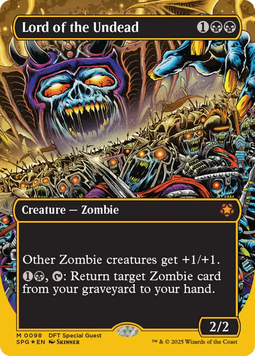 Lord of the Undead (Borderless) (First-Place Foil) [Aetherdrift Special Guests] - MTG Single