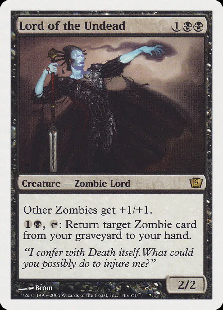 Lord of the Undead [Ninth Edition] - MTG Single