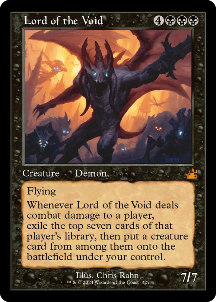 Lord of the Void (Retro Frame) [Ravnica Remastered] - MTG Single