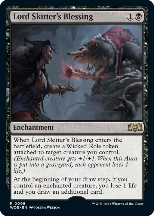Lord Skitter’s Blessing [Wilds of Eldraine] - MTG Single