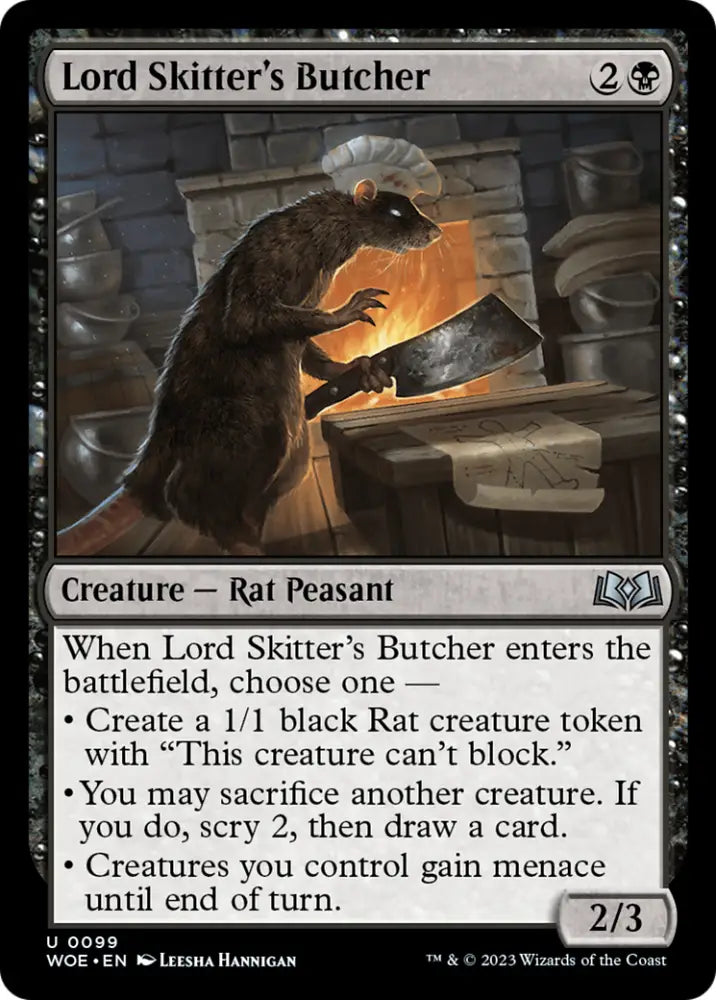 Lord Skitter’s Butcher [Wilds of Eldraine] - MTG Single
