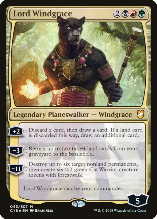 Lord Windgrace [Commander 2018] - MTG Single
