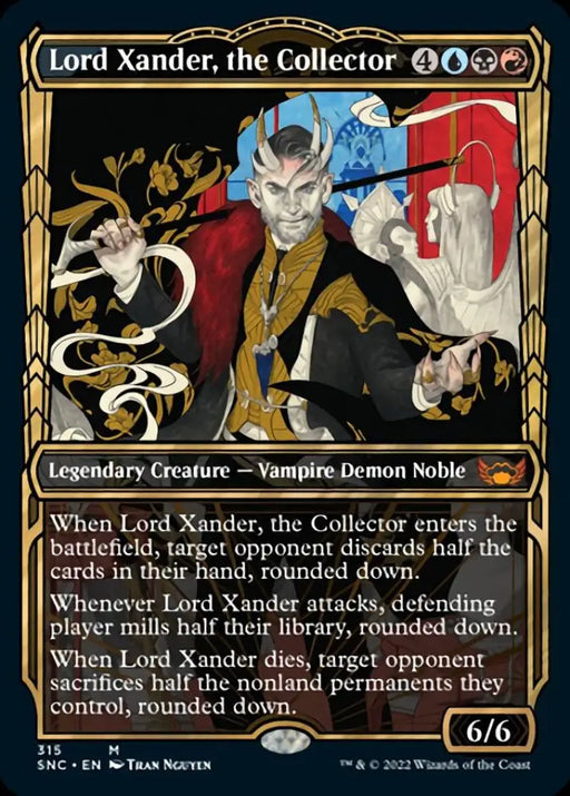 Lord Xander the Collector (Showcase Golden Age) [Streets of New Capenna] - MTG Single