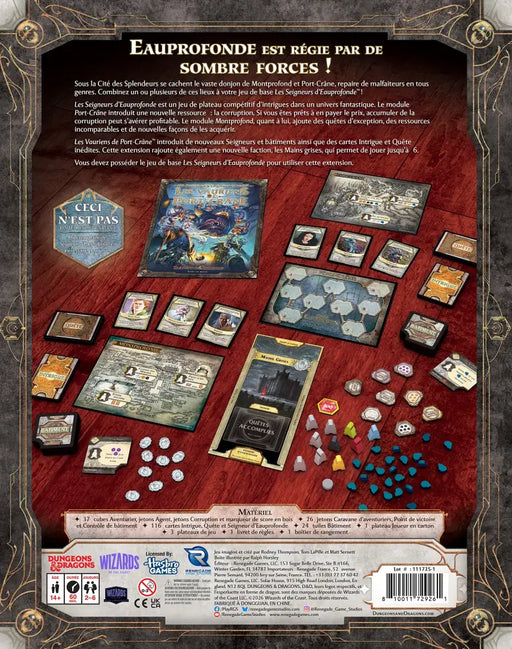 Lords of Waterdeep: Scoundrels of Skullport Expansion (EN) - Board Games