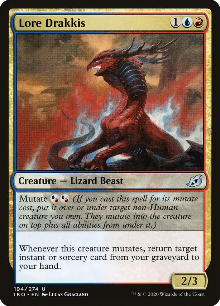 Lore Drakkis [Ikoria: Lair of Behemoths] - MTG Single