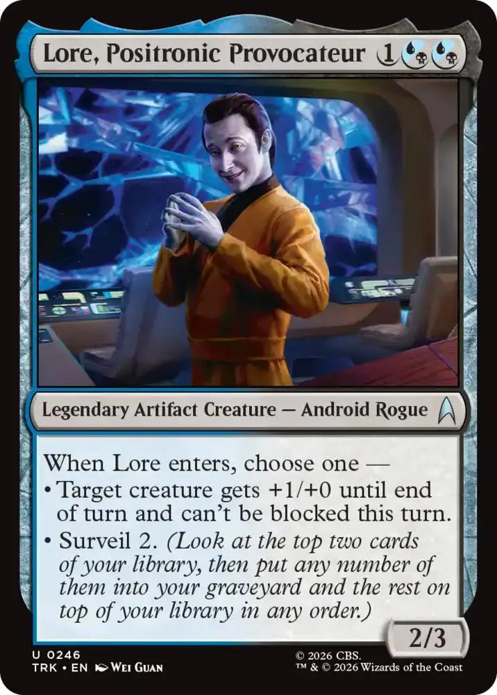 Lore, Positronic Provocateur (246) [Star Trek]